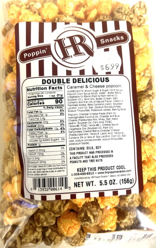 Double Delicious Popcorn 5 oz